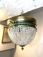 Lustre plafonnier corbeille - lustre,