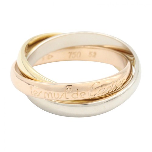 Bague cartier trinity 18kyg - bague,