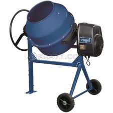 BÉTONNIÈRE ÉLECTRIQUE 160L LITRE 650 W SCHEPPACH MIX160 PORTABLE BÉTON, MORTIER