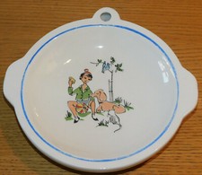 vintage ASSIETTE CHAUFFANTE à