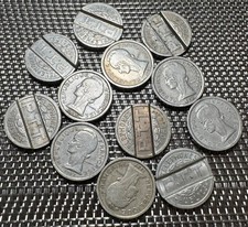 LOT DE 12 JETONS TÉLÉPHONES