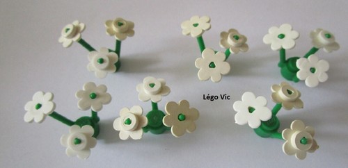 Lego flowers 3741 - 6, 3742