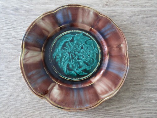 Assiette ancienne faïence - assiette,