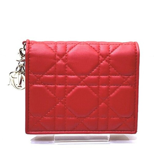 Dior cannage lambskin wallet - lambskin,