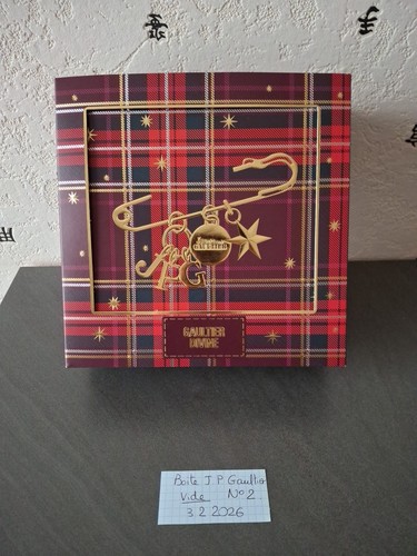 Boite collector vide jean paul - vide,
