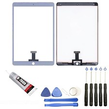 VITRE POUR IPAD PRO 2017 10.5 2017 A1701 A1709 A1852 10,5" BLANC OUTILS + COLLE