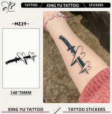 Tatouage temporaire couteau - tatouage, et