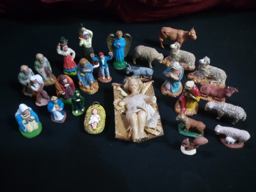 Santons provence argile - de, en
