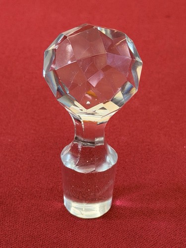 Bouchon carafe ancien cristal - bouchon,