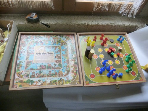 Ancienne boite jeux - ancienne,