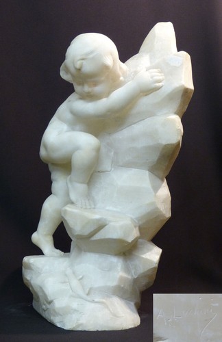 1880 luchini superbe statue - 1880,