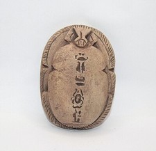 RARE ANCIEN PHARAONIQUE ÉGYPTIEN ANTIQUE protection scarabée