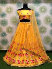 Créateur Bollywood Vêtement Mariage Indien Femme Lazzari Fête Lehenga Choli