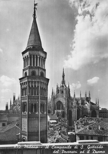 Italie milan campanile - campanile, de