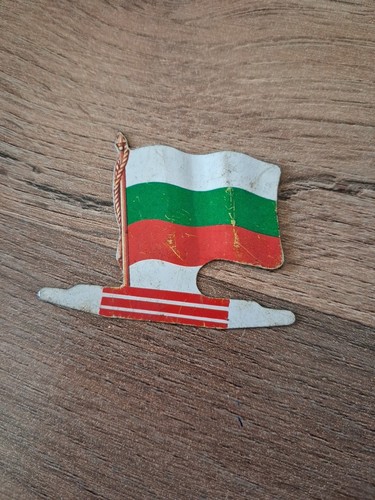 Plaque metal drapeau biscuits - metal,