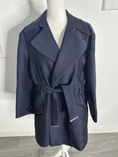 Trench Oversize Bleu Marine