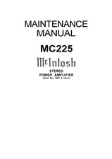 Service Manuel D'Instructions