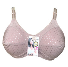 Soutien gorge beige motif pois
