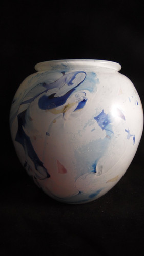 Vase artiste verrier - vase, d'artiste