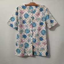 Veste légère bleue viscose