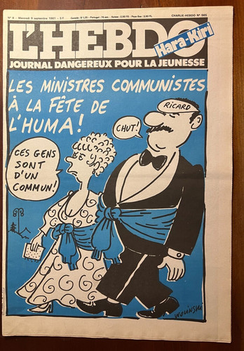 Hara kiri hebdo du - kiri,