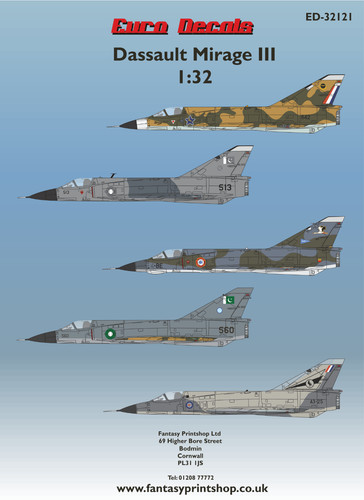 Euro decals dassault mirage - euro,