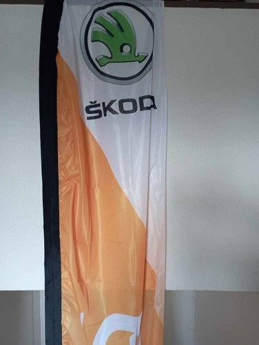 Skoda banderole publicitaire - skoda,
