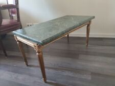 table basse en marbre vert -