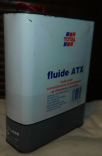 Ancien bidon huile total - huile, 2l