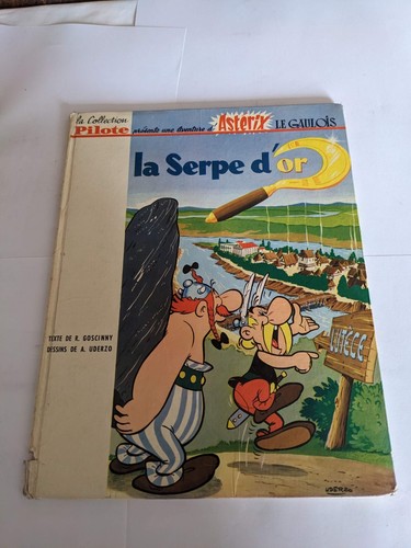 Asterix serpe or 1963 - asterix, d'or