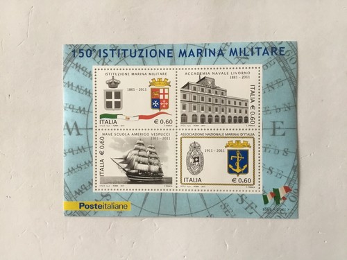 Timbre poste italie feuillet - timbre,