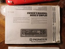 Notice Mode d'emploi Pioneer