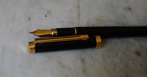 Stylo plume inoxcrom laque - plume,
