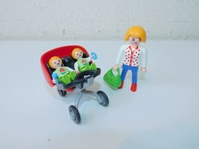 Playmobil mère avec jumeaux
