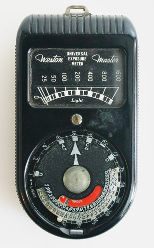 Weston exposure meter - weston, master
