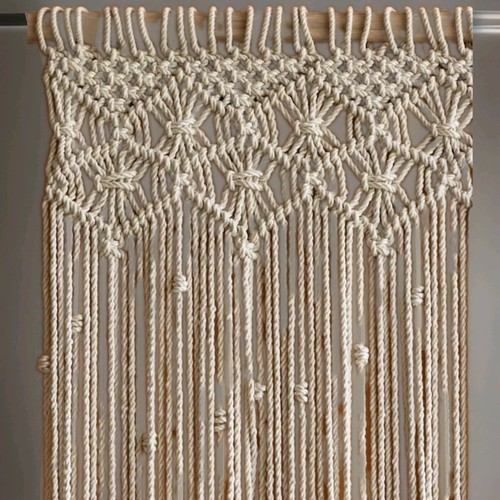 New macrame door - new,
