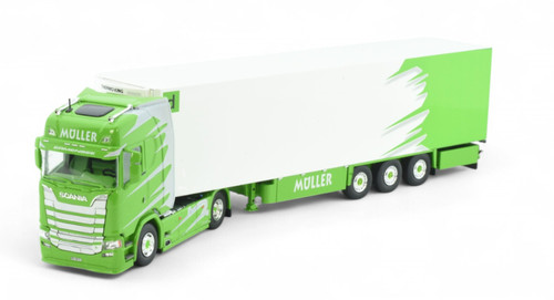Tekno camion avec - tekno, remorque