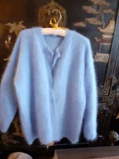  Super  LOOSE  Gilet  Angora