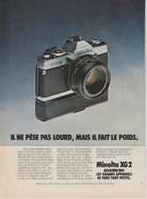 Publicité de presse Appareil