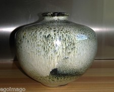 Vase ovoïde en grès