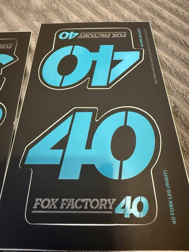 Fox factory fork decal - factory,