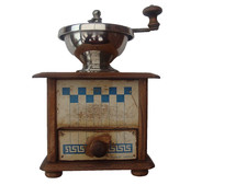 ANCIEN MOULIN A CAFE A DAMIERS BLEUS PEUGEOT