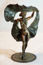 Erotica - Bronze De Vienne XIX Franz Xavier Bergmann (1861-1936) Danseuse Orient