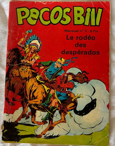 Bande dessinée pecos - dessinée,