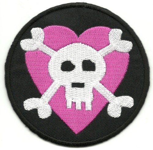 Patch tête mort - de, et