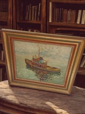 Rare tableau ancien