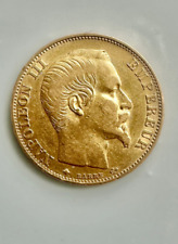 Pièce d'or 20 Francs Napoléon III - 1860 - Empire Français