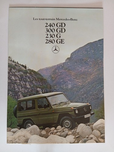 Mercedes benz tout - benz, tout-terrain