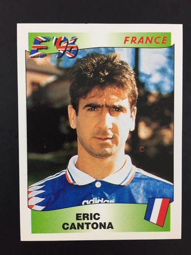 Eric cantona sticker panini - eric,