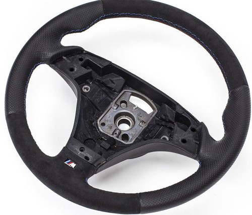 Alcantara volant cuir pour - en,